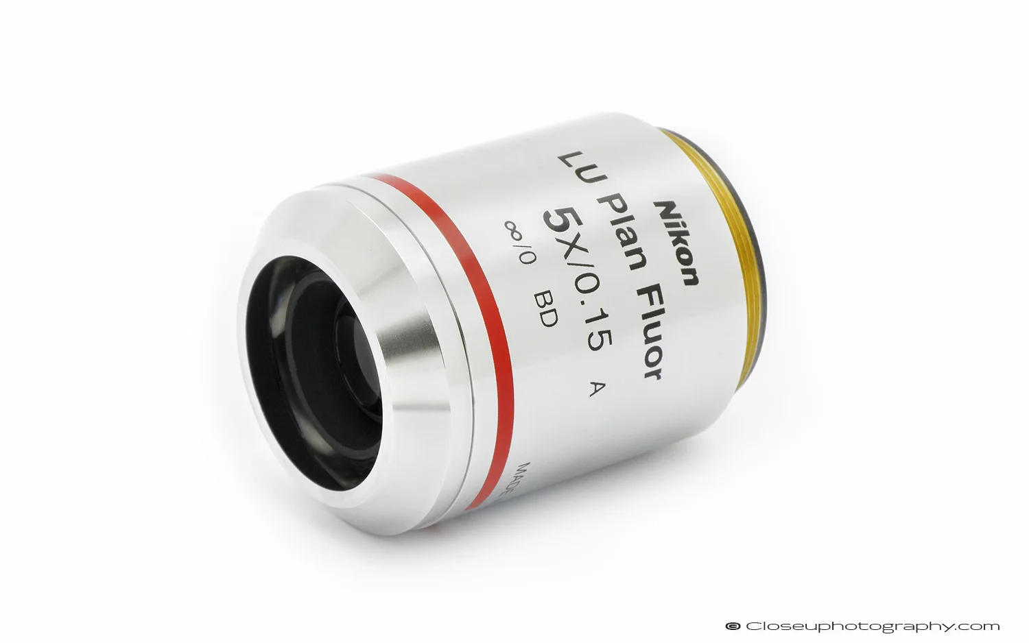 NIKON LU PLAN FLUOR 5X/0.15 BD ∞/0 MUE41050 OFN25 Objective
